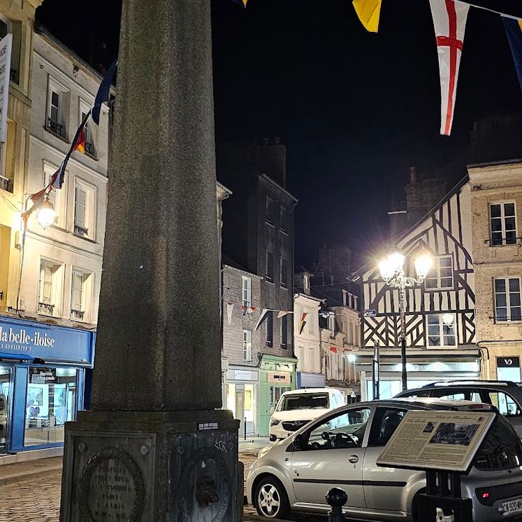 Obelisk Fountain Honfleur