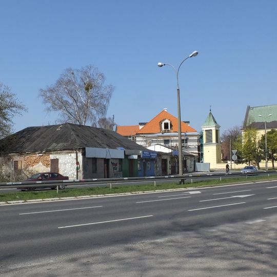 Old inn complex in Raszyn