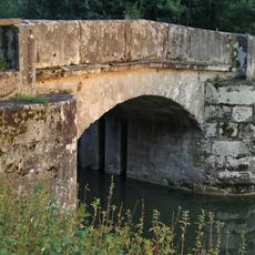 Bogenbrücke der Schleuse 58