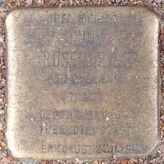Stolperstein dedicated to Jenny Rosenmeyer
