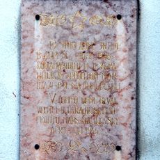 Meštiansky dom, pamätná tabuľa, tabuľa pamätná