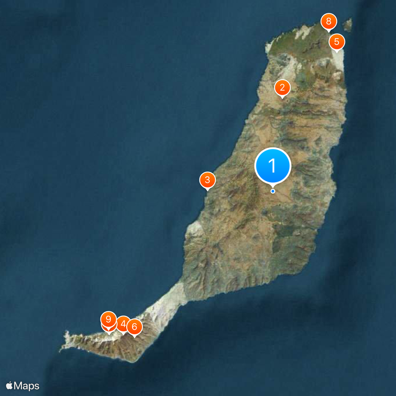 Fuerteventura Mapa
