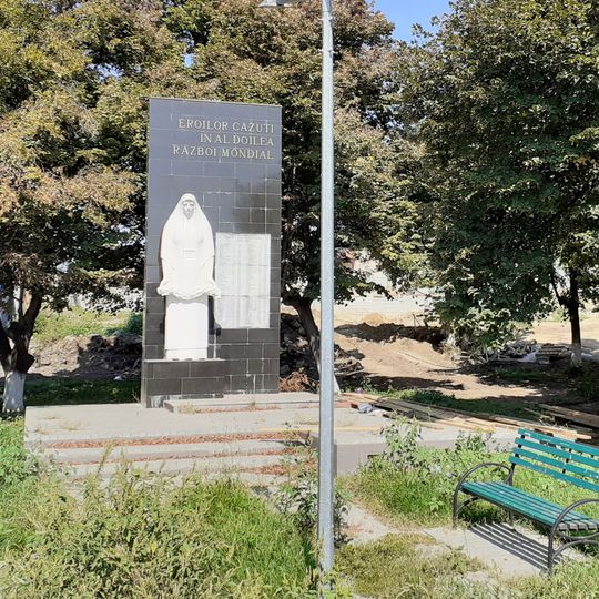 World War II memorial in Băcioi, Chișinău