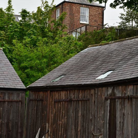 The Old Watch Tower And Attached Walls, In Grounds Of The Grange