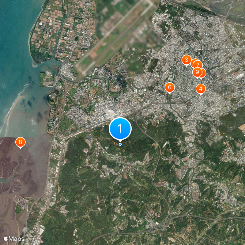 Yuanpei University of Medical Technology Map