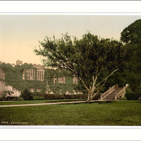 Garden Terraces And Steps To South East Of Haddon Hall