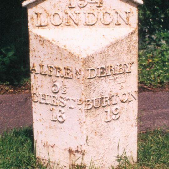 Milepost 20 Metres West Of Denby Pottery Works