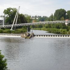 Škoda Auto footbridge over the Jizera in Mladá Boleslav