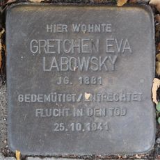 Stolperstein dedicated to Gretchen Eva Labowsky