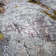 Rock carvings at Norrfors