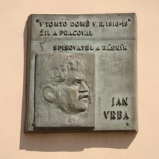 Pamětní deska Jana Vrby