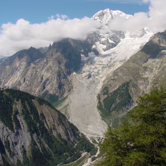 Mont Blanc Glacier