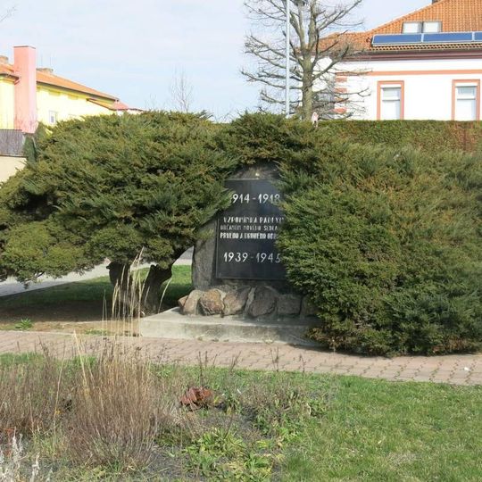 Pomník padlým ze zaniklé vsi v Jirkově