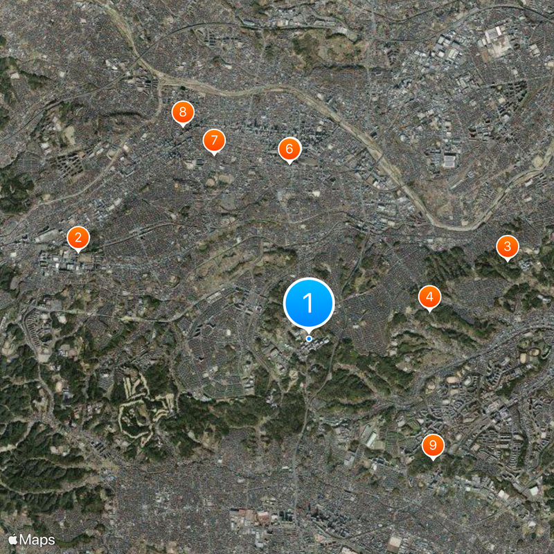 Tokyo University of Technology Map
