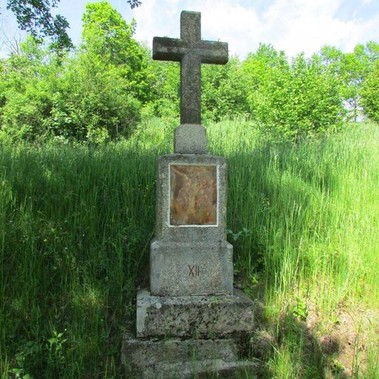 Kříž na křížové cestě v Třešti - 12. Zastavení