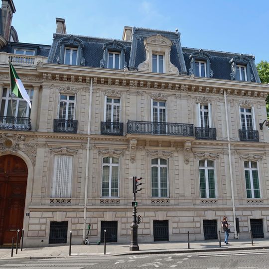 Embassy of Algeria, Paris