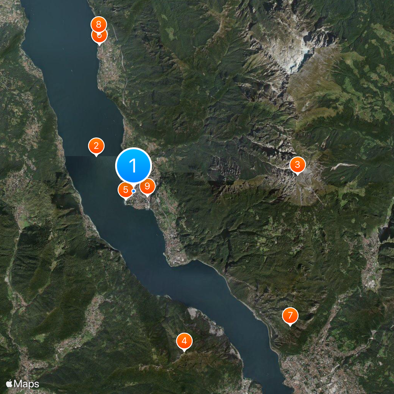 Mandello del Lario Karte