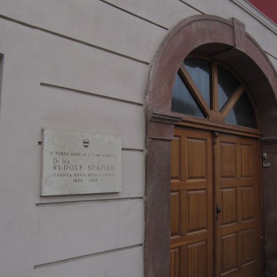 Pamětní deska Rudolfa Spaziera