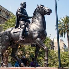 Equestrian statue of Pedro de Valdivia
