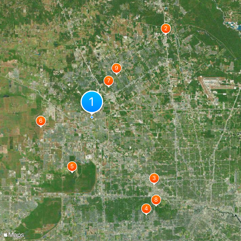 Cypress-Fairbanks Independent School District Map