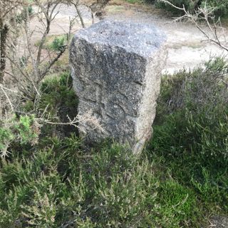 Parish Boundary Stone At Sw 744429 Sw (Between Original Chacewater And Gwennap Parishes)