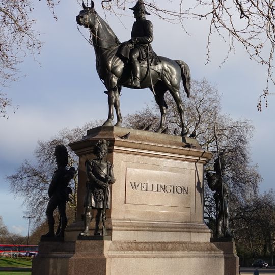 Equestrian statue of the Duke of Wellington