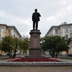 Lenin statue in Kolpino