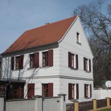 Ehem. Obermüllerhaus und Fachwerk-Nebengebäude Stahmelner Anger 19