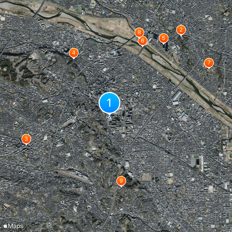 Senzoku Gakuen College of Music Map
