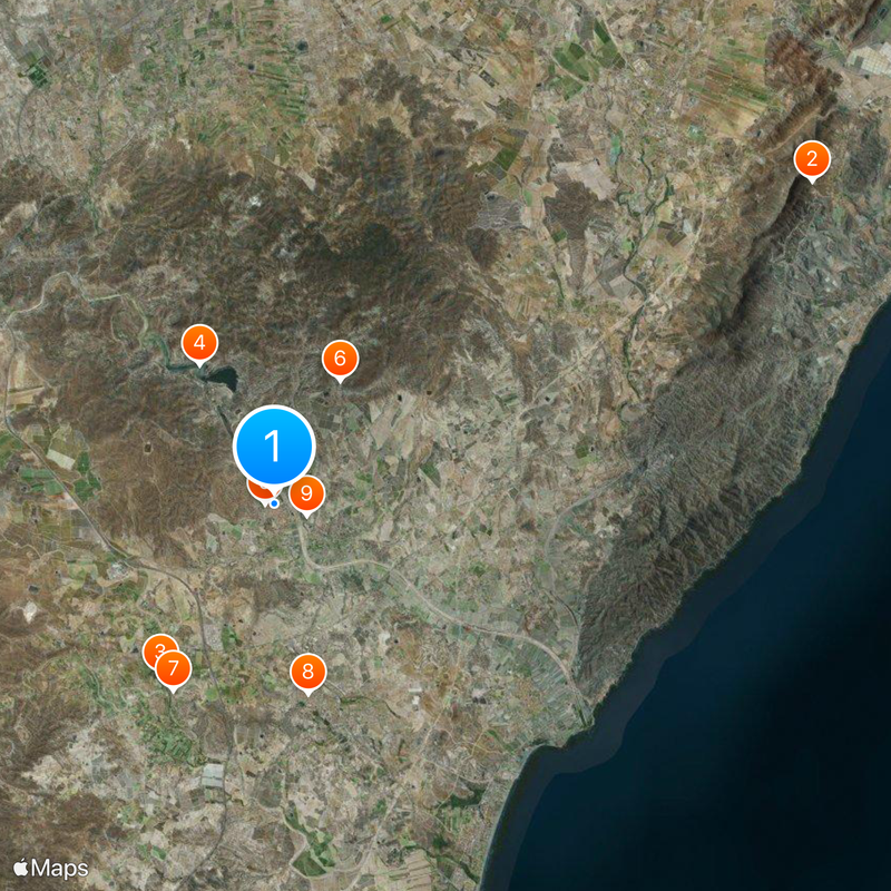 Cuevas del Almanzora Map