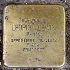 Stolperstein dedicated to Leopold Lewin