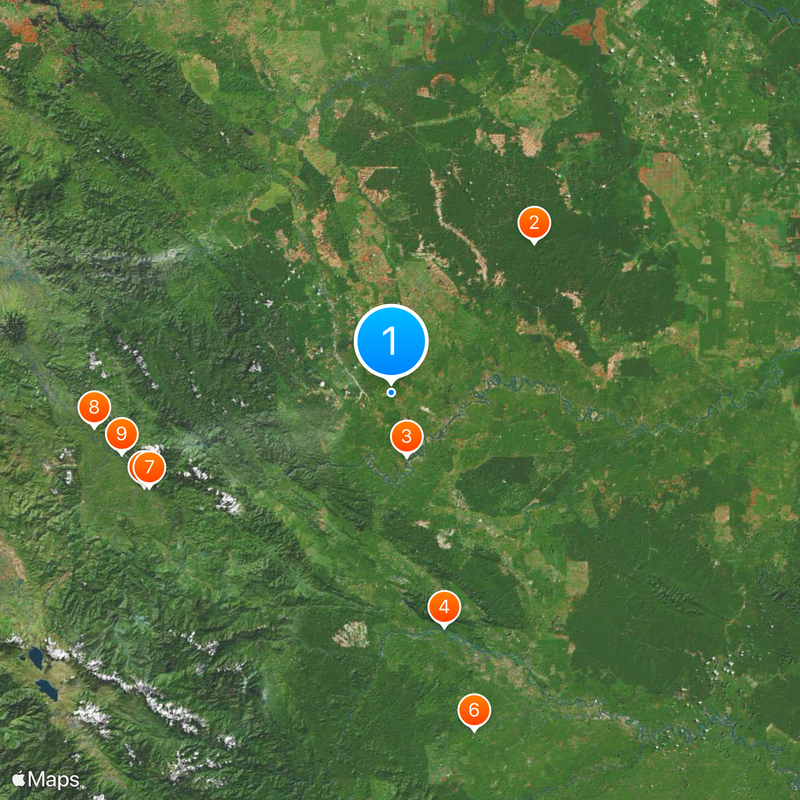 Kuantan Singingi Mappa