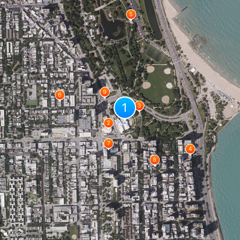 Chicago History Museum Mappa