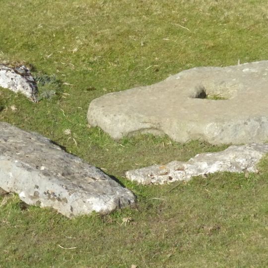 Roman temporary camp and medieval monastic cross base, Mastiles Lane.