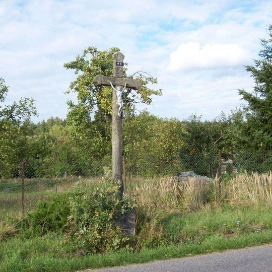 Kříž západně od Hajan