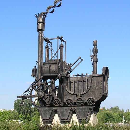 Первый паровоз