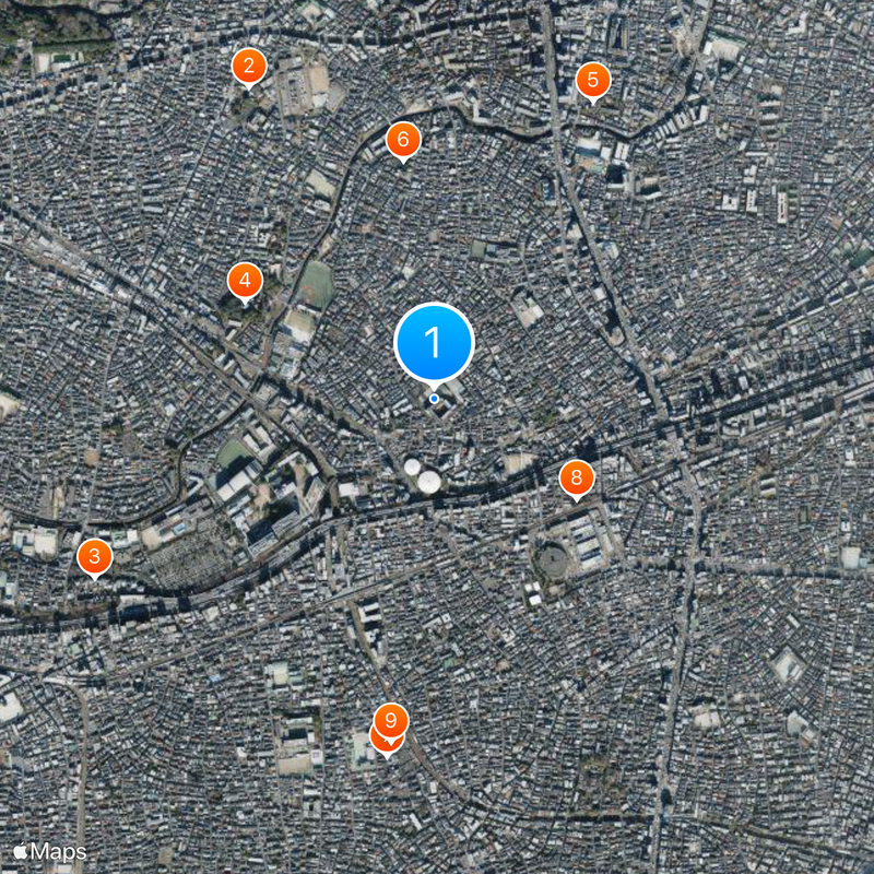 Nihon University Tsurugaoka Senior High School Map