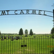 Old Mt. Carmel Cemetery, Wrought-Iron Cross Site