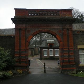 Entrance Gate And Outbuildings To Wardown Park House