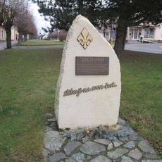 Pomník v ulici TGM v České Skalici