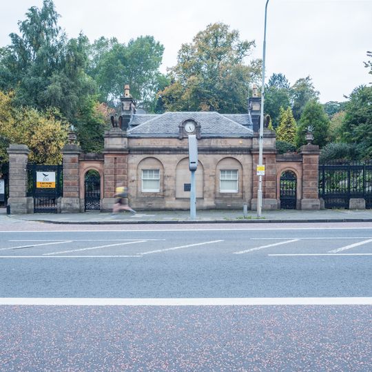 Edinburgh, 134 Corstorphine Road, Edinburgh Zoo, Lodge, Gates And Gate Piers