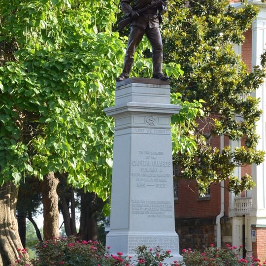 Memorial to Company A, Capitol Guards