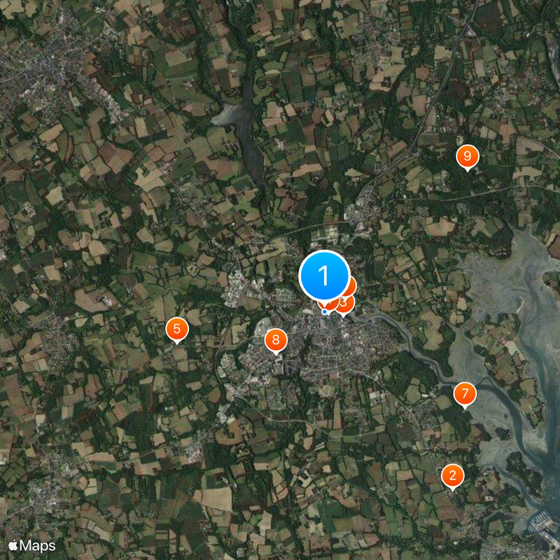 Bigouden Map