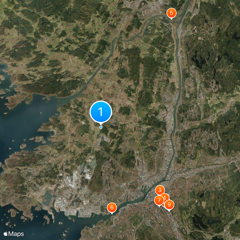 Hisingen Map
