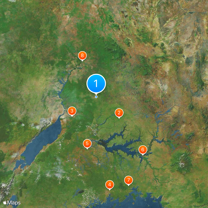 Gulu City Map