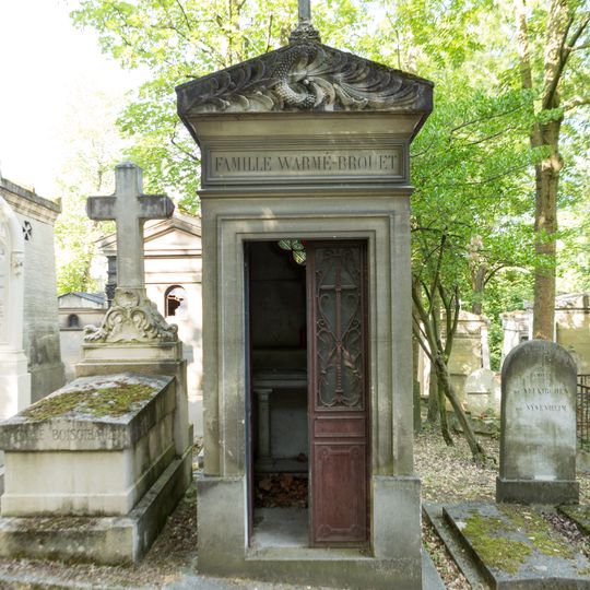 Grave of Warmé-Brouet