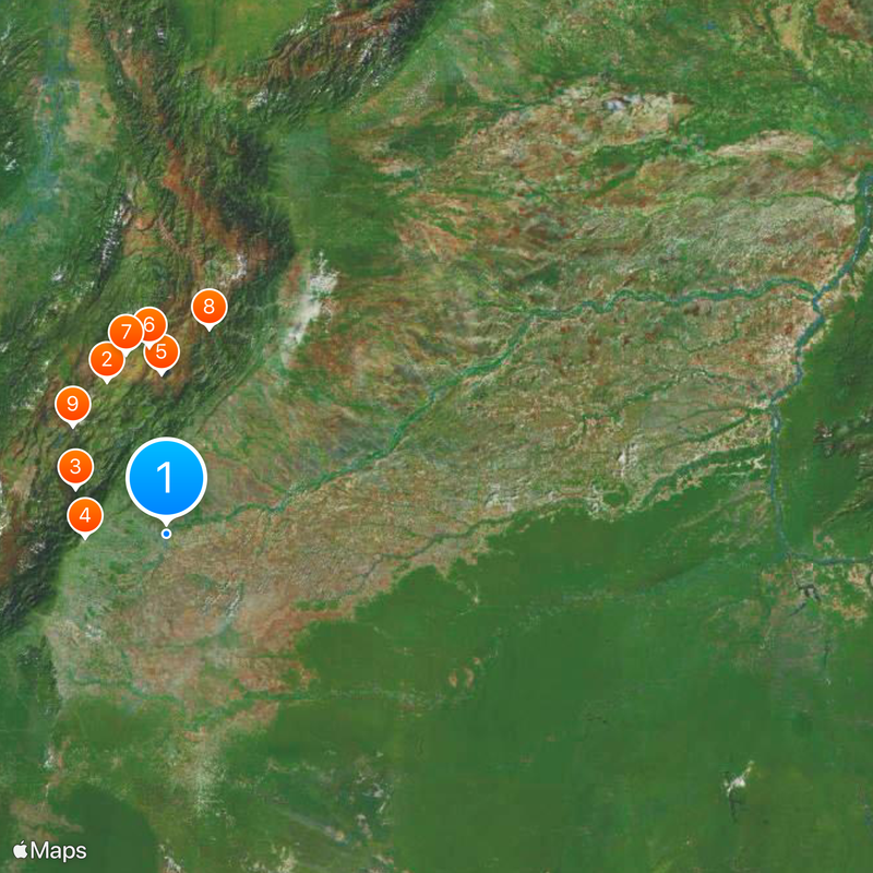 Meta River Map