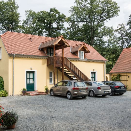 Stodoła I na terenie parku, XVIII/XIX