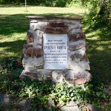 Josef Bayer memorial stone
