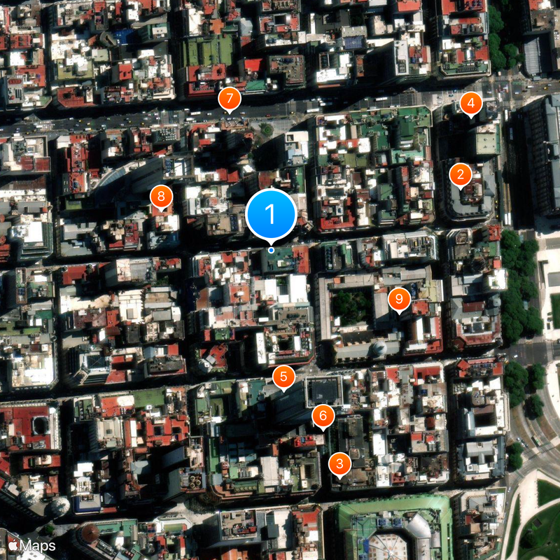 National Technological University Map